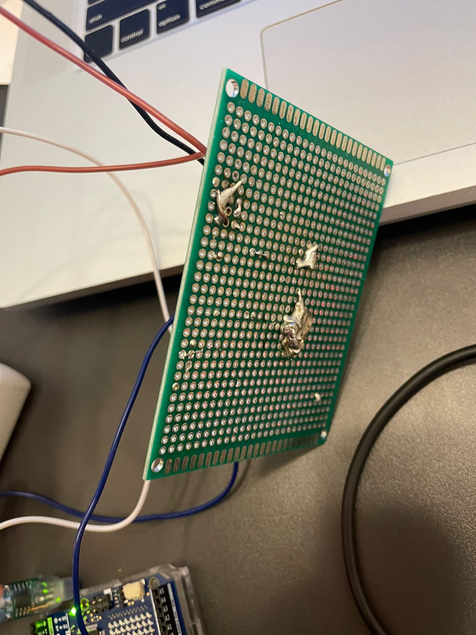 cables soldered together