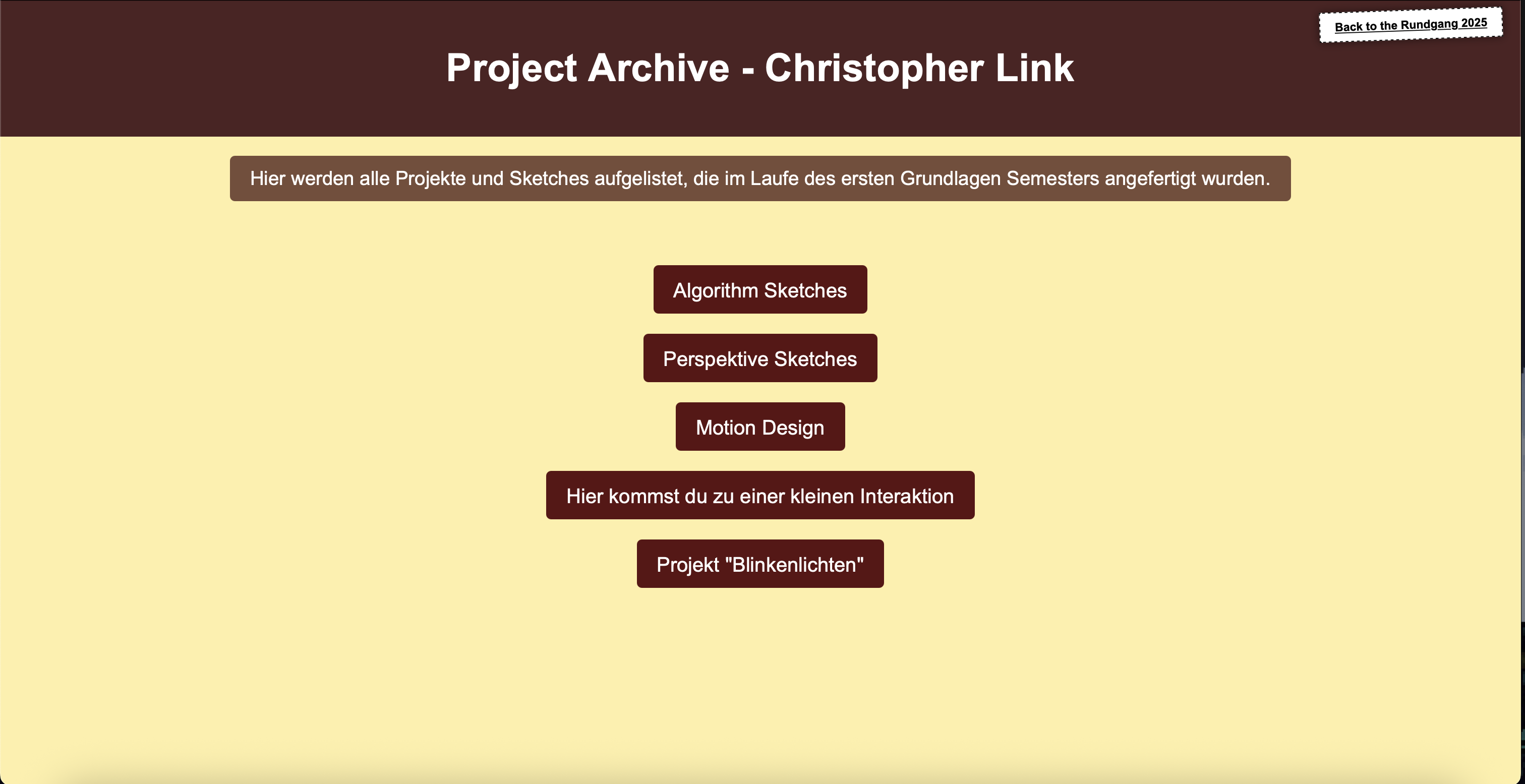 My Archive WiSe 24/25