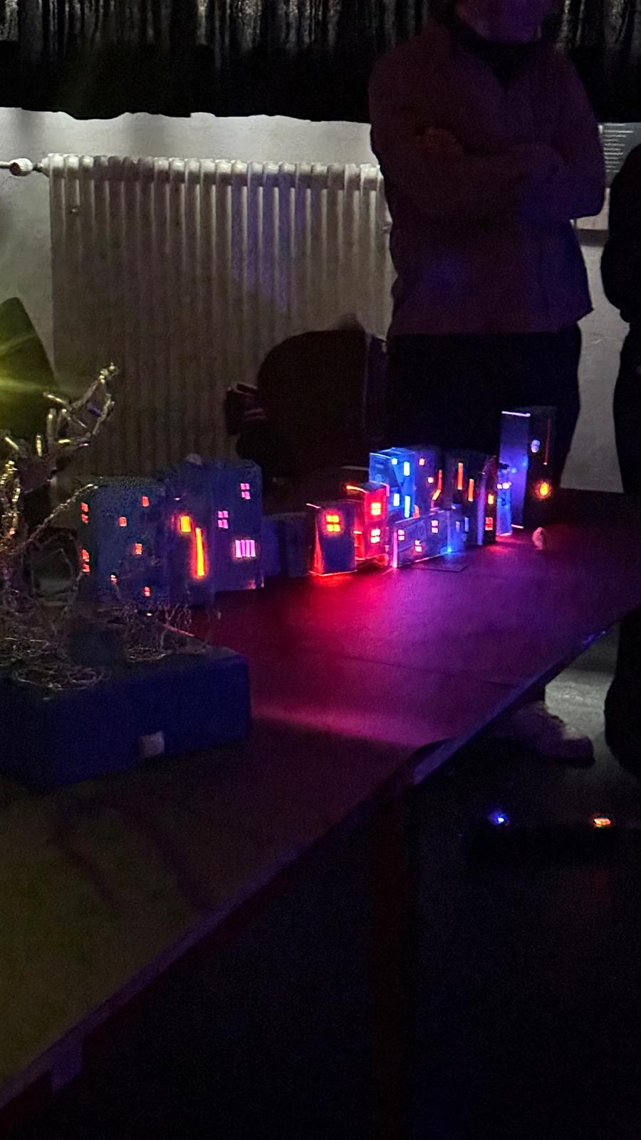 lichter in der präsentation